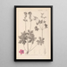 Herbier de la flore française Pl0077 - Louis Antoine Cusin — oprawiony obraz na ścianie