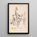 Herbier de la flore française Pl0171 - Louis Antoine Cusin — oprawiony obraz na ścianie