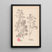 Herbier de la flore française Pl0210 - Louis Antoine Cusin — oprawiony obraz na ścianie