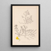 Herbier de la flore française Pl0215 - Louis Antoine Cusin — oprawiony obraz na ścianie
