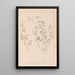 Herbarium francuskiej flory Pl0273 - Louis Antoine Cusin — oprawiony obraz na ścianie