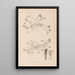 Herbier de la flore française Pl0343 - Louis Antoine Cusin — oprawiony obraz na ścianie