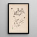 Herbier de la flore française Pl0356 - Louis Antoine Cusin — oprawiony obraz na ścianie