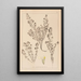 Herbier de la flore française Pl0915 - Louis Antoine Cusin — oprawiony obraz na ścianie