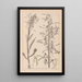 Herbier de la flore française Pl1016 - Louis Antoine Cusin — oprawiony obraz na ścianie