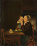 Matka i jej dziecko - Louis Bernard Coclers — widok dzieła