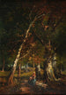 Podleśna Fontainebleau - Louis Boulanger — widok dzieła