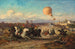 Balon na uwięzi - Louis Braun — widok dzieła