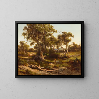 Louis Buvelot - Sheep wash in the western district.webp