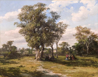 Parku St Kilda - Louis Buvelot — widok dzieła