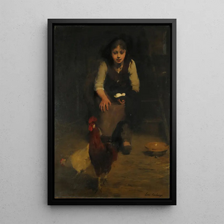 Louis Deschamps - At the henhouse.webp