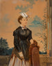 Portret Berthy Annie Carter - Louis Eyth — widok dzieła