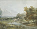 pejzaż włoski z imprezą żeglarską - Louis Gabriel Moreau — widok dzieła