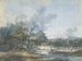 Bergère przy wodospadzie - Louis Gabriel Moreau — widok dzieła