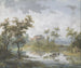 Le gué rustique - Louis Gabriel Moreau — widok dzieła