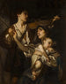 Macierzyństwo - Louis Gallait — widok dzieła
