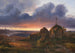 Widok wieczorny na Kattegat w pobliżu Kullen - Louis Gurlitt — widok dzieła
