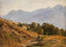 pejzażu górskiego z regionu Dorf Tirol - Louis Gurlitt — widok dzieła