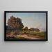 Teufelsbrück, Klein Flottbek - Louis Gurlitt — oprawiony obraz na ścianie