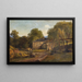 Studium pejzażu tyrolskiego - Louis Gurlitt — oprawiony obraz na ścianie