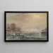 Les Fortifications - Louis Henri Foreau — oprawiony obraz na ścianie