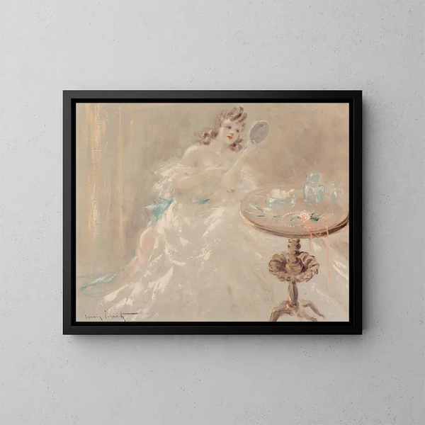 Matin - Louis Icart — oprawiony obraz na ścianie