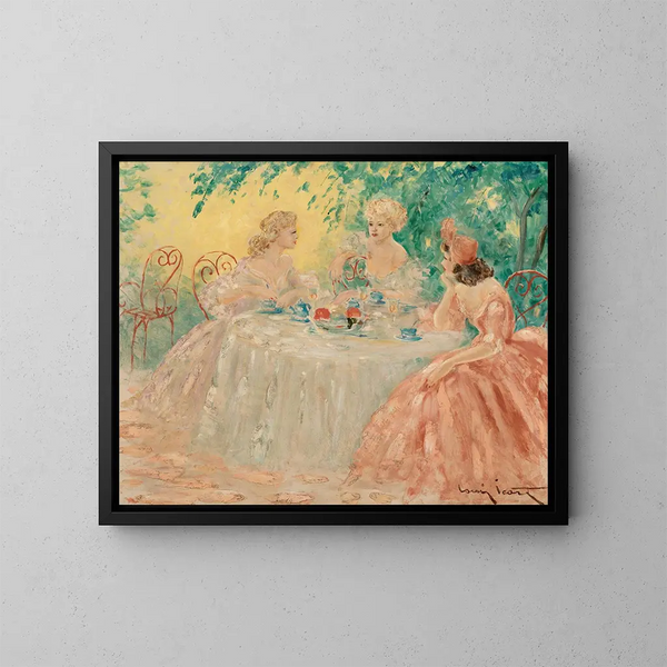 Zaufanie dzielone - Louis Icart — oprawiony obraz na ścianie