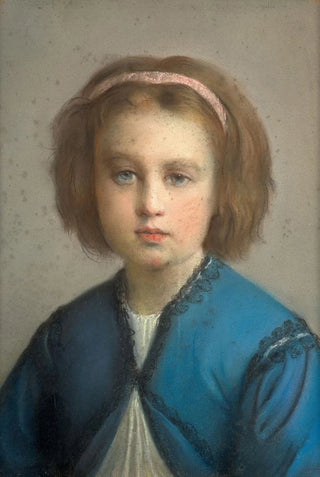 Louis Janmot - Portrait of Ccile daughter of the artist at the age of 6.webp