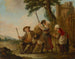 L'Adieu des soldats - Louis Joseph Watteau — widok dzieła