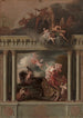 L'Porwanie Persefony, rysunek na schody Devonshire House, Londyn - Louis Laguerre — widok dzieła