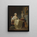 Przed kąpielą - Louis Léopold Boilly — oprawiony obraz na ścianie