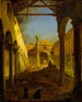 L kościół San Paolo Fuori Le Mura następnego dnia po pożarze w 1823 roku - Louis Léopold Robert — widok dzieła