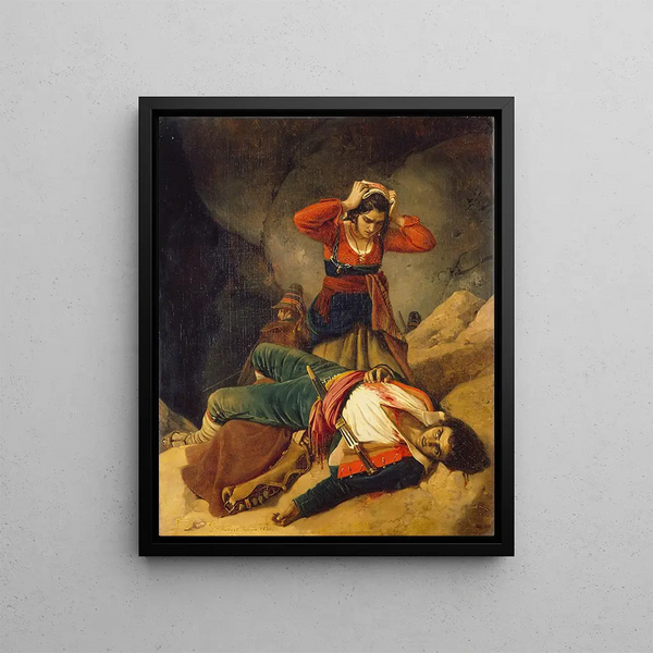 Louis Lopold Robert - The Death of the Brigand.webp