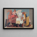 Le Lecteur - Louis Marcoussis — oprawiony obraz na ścianie