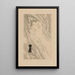 Le Voyageur - Louis Marcoussis — oprawiony obraz na ścianie