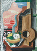 Martwa natura przed oknem - Louis Marcoussis — widok dzieła