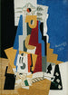 Martwa natura As Pik - Louis Marcoussis — widok dzieła