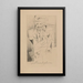 Portret Guillaume'a Apollinaire'a - Louis Marcoussis — oprawiony obraz na ścianie
