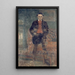 Roland Dorgelès 1886-1973 pisarz - Louis Marcoussis — oprawiony obraz na ścianie