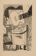 Tablica - Louis Marcoussis — widok dzieła