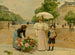 L'Avenue des Champs-Élysées - Louis Marie de Schryver — widok dzieła