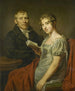 Hendrik Arend van den Brink 1783-1852 i jego żona Lucretia Johanna van de Poll 1790-1850 - Louis Moritz — widok dzieła