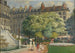 Le square de la Trinité, le bassin - Louis Paviot — widok dzieła