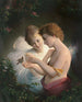 Cupidon et Psyché - Louis Prang — widok dzieła