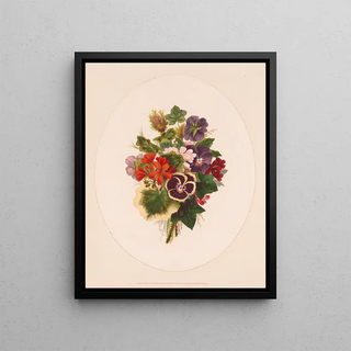 Louis Prang Co - Bouquet of flowers.webp