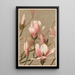 Magnolia - Louis Prang Co — oprawiony obraz na ścianie