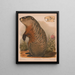 Marmotte - Louis Prang Co — oprawiony obraz na ścianie