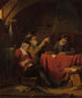 Wnętrze z radoską kompanią - Louis Somers — widok dzieła