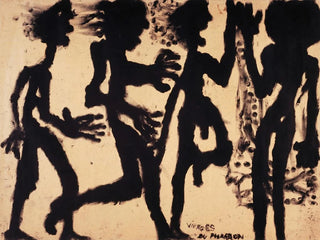 Les vierges pharaoniques - Louis Soutter — widok dzieła
