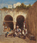 Marché arabe - Louis Tesson — widok dzieła